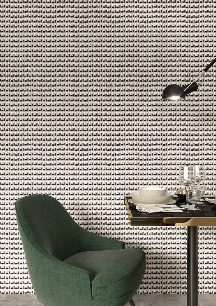 Ceramica Fioranese Marmorea2 Basket Deco 74x148