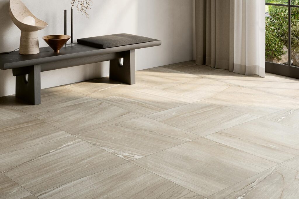 Gres effetto pietra Ceramiche Coem Crystal Graceful Greige 604x604